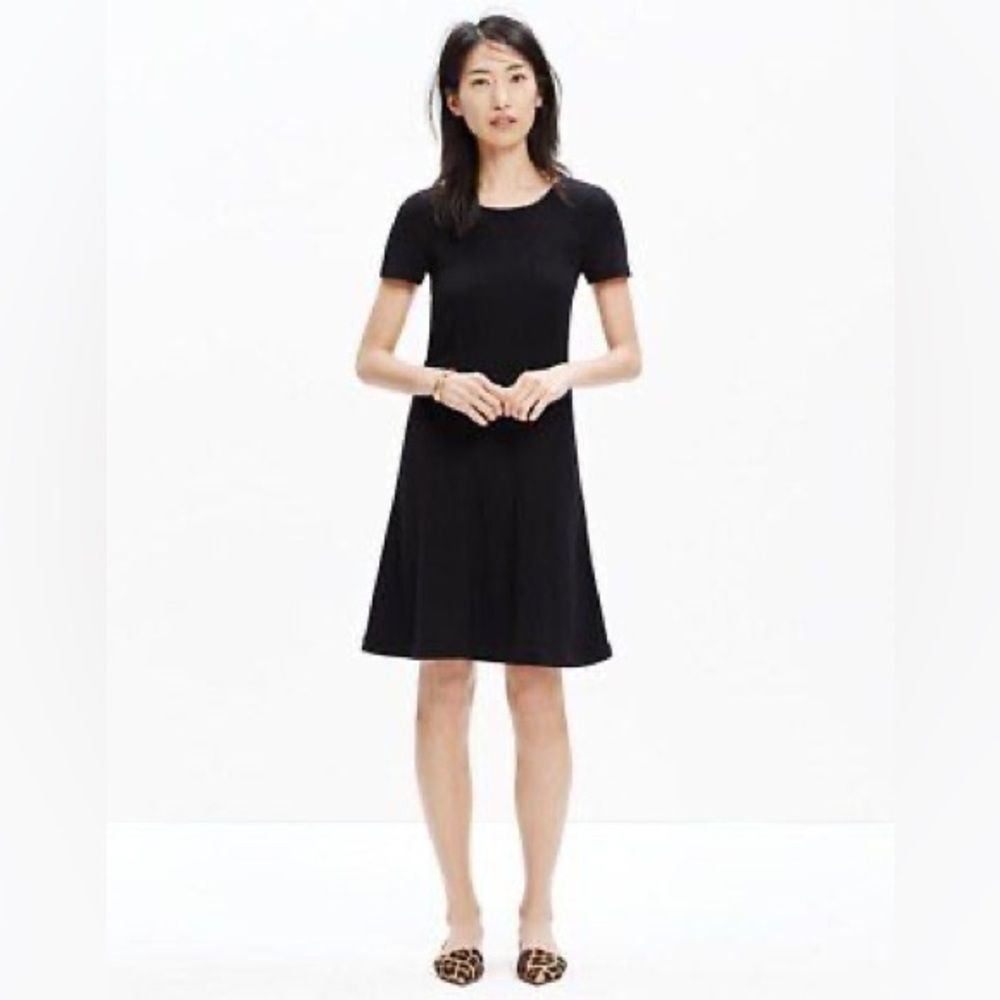 Madewell Women's Black Gallerist Dress Size Medium NWT